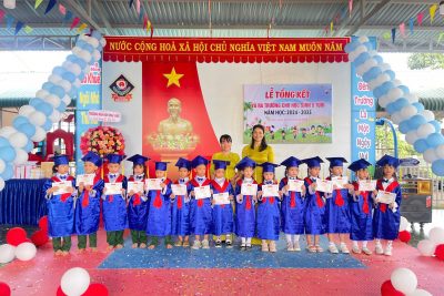 Lễ tổng kết năm học 2024-2025 và lễ ra trường cho học sinh năm 5 tuổi trường Mầm non Sao Khuê